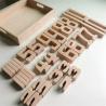 Buy cheap Educational Wooden Alphabet And Number Blocks Math Digital Toys ISO9001 from wholesalers