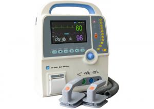 Buy cheap Portable First Aid Equipment Seven Inches TFT Display Biphasic Defibrillator With Monitor product