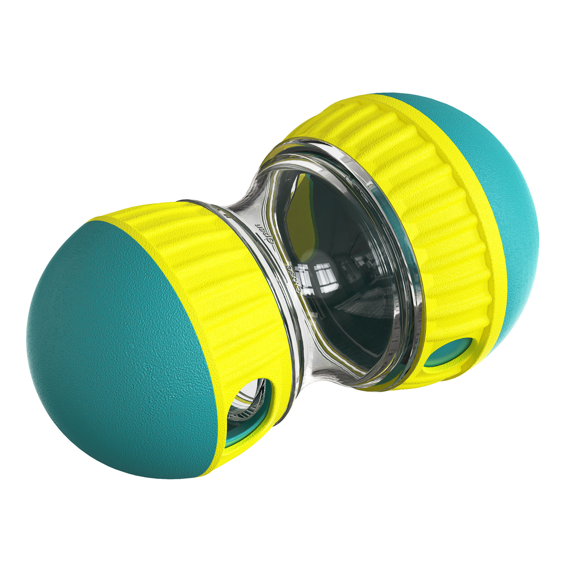 Interactive Rotating Treat Dispenser Dog Toy – Keep Pets Engaged, Durable Plastic, Bulk Pet Supplies