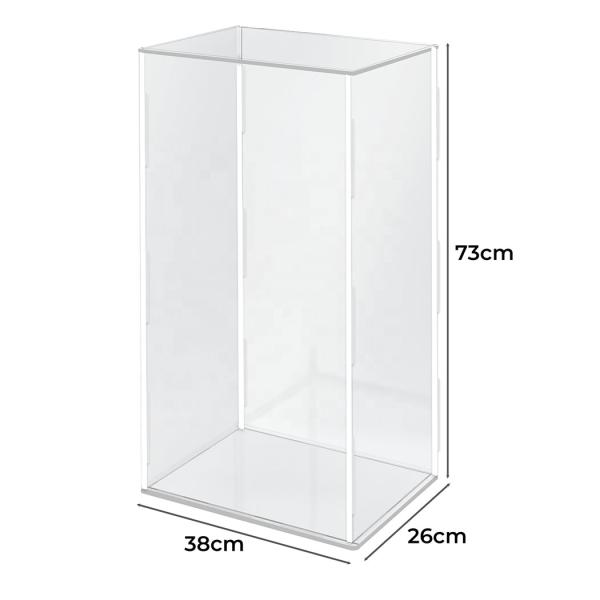 Plexiglass Acrylic Lockable Countertop Display Case Jewelry Bearbrick Case Acrylic Plexiglass