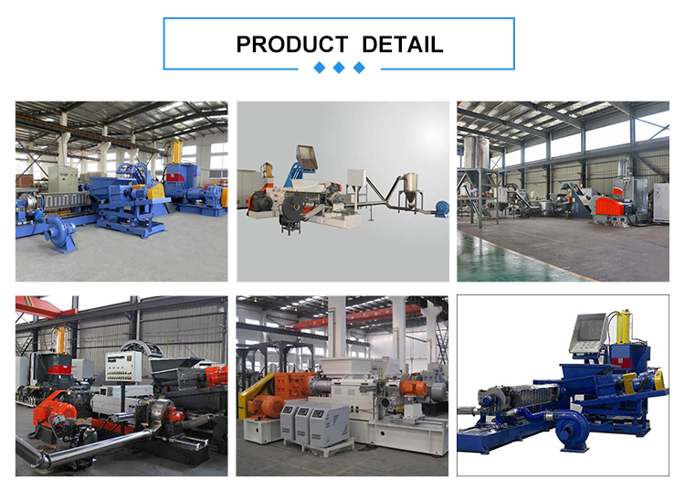 160Kw PP Plastic Recycling Machine Plastic Shredder Granulator