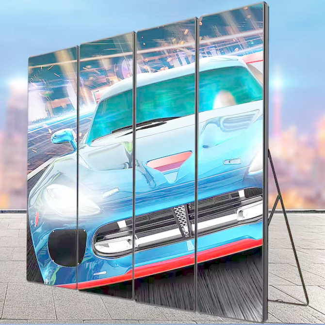 Indoor Led Poster Floor Standing Display Screen P1.5 P1.6 P1.8 P2.0 P2.5 P3