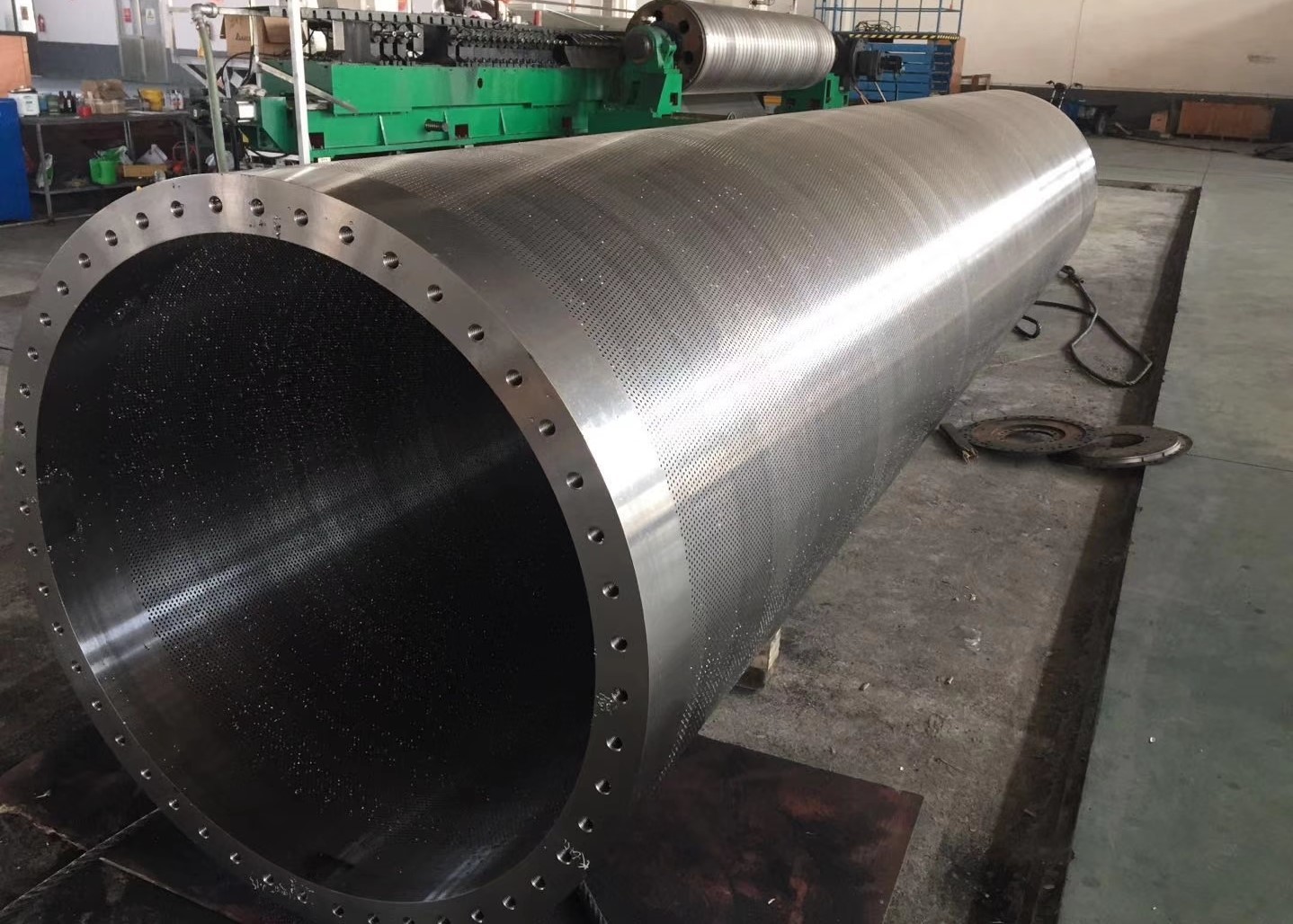 Paper Making Machine Vacuum Press Roll For Dewatering Wet Paper Sheets