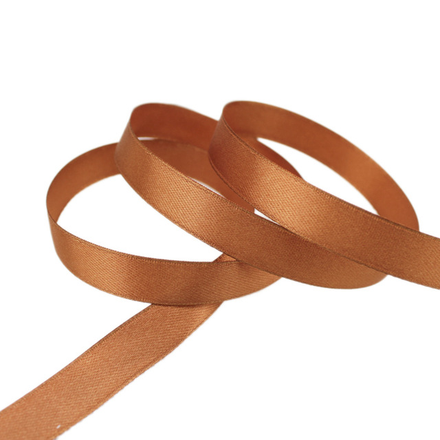 Wholesale Silkscreen print logo tapes for shoes clothes bags 5mm polyester silk satin gift ribbon