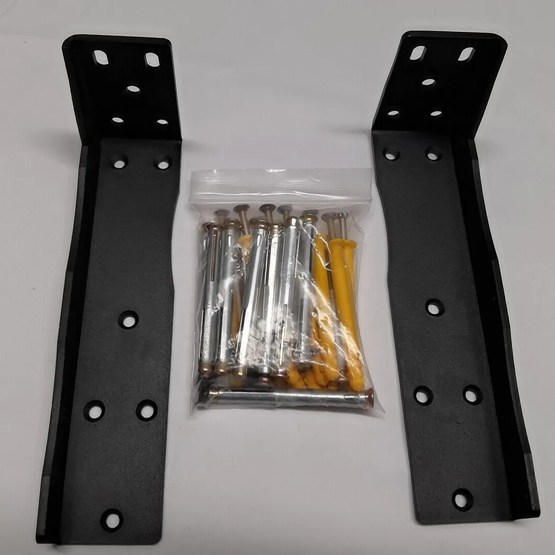 Floating Cabinet Shelf Support with Heavy Duty Metal Joint Angle Wall Mounted Bracket