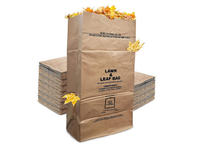 Flexo printing 25kg Heavy Duty Garden Waste Sacks Garden Refuse Bags