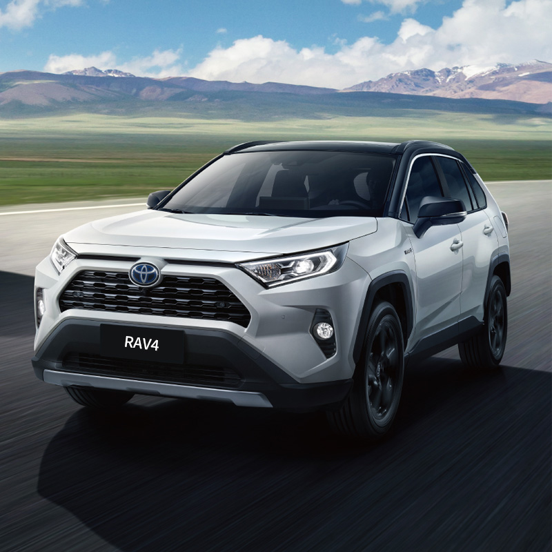 2024 Elite 2.5L CVT Hybrid Petrol Fuel Toyota RAV4s Compact SUV 5-Seat with 4 Front and 4 Rear Radar System Upgrade