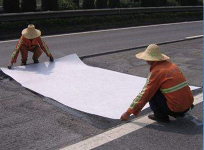 Road Maintenance Polyester Geotextile Non Woven Fabric for Water Seepage Prevention