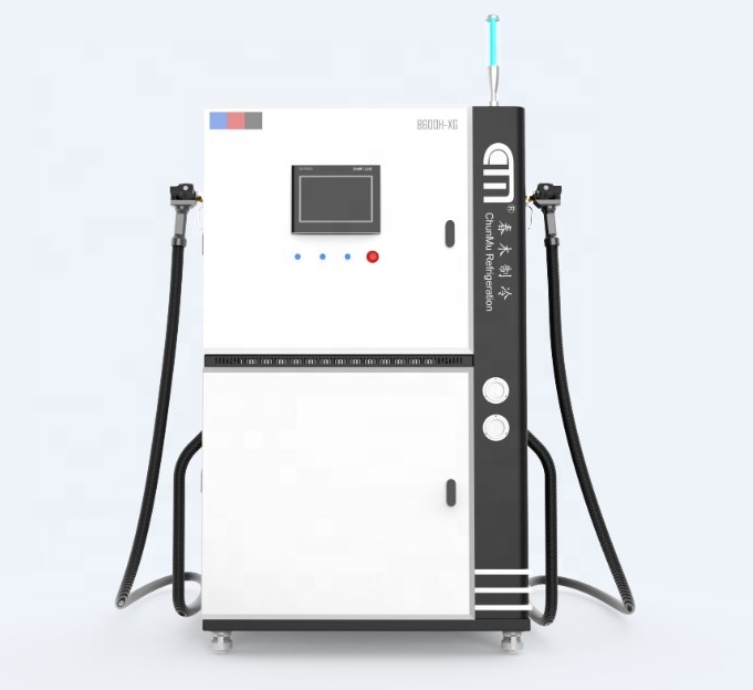 AC Freon R134a Refrigerant Charging Equipment R134a R22 Full Automatic Refrigerant Charging Machine