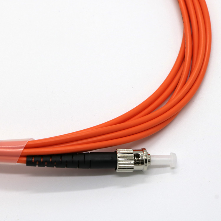 ODM Connector Fiber Optic Patch Cord Single Mode ST-ST SX DX Orange Color Jumper