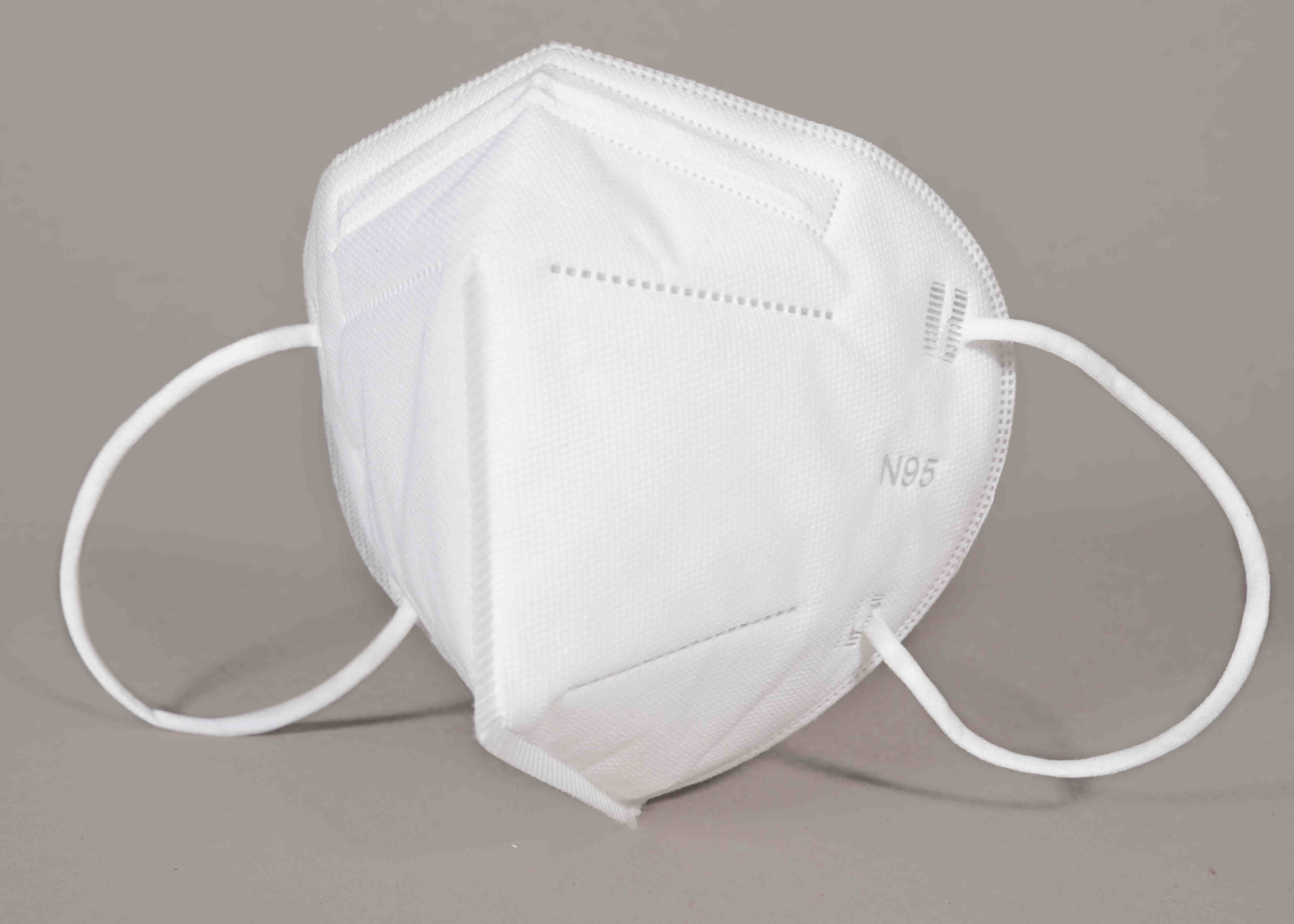 Anti - Haze N95 Face Mask , Prevent Flu N95 Certified Mask Earloop Style