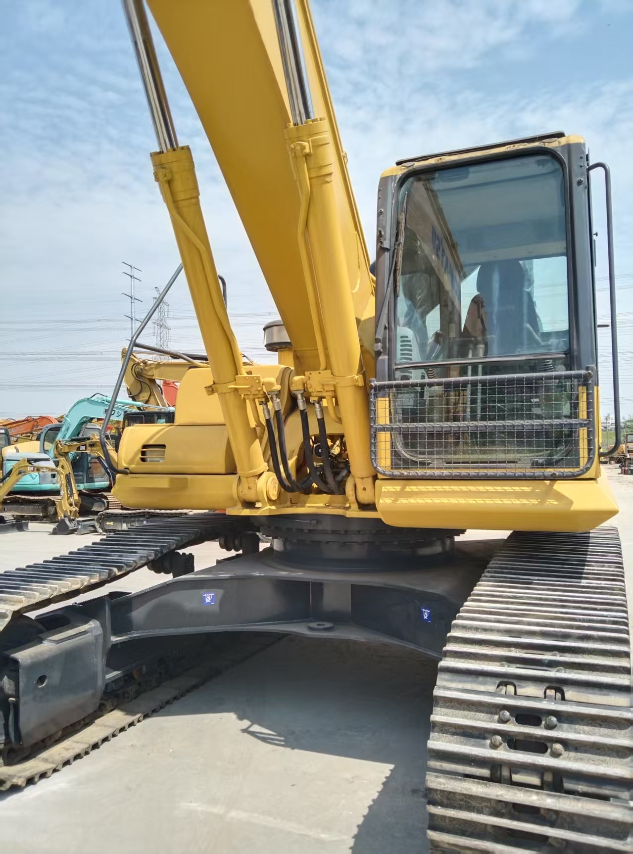 Used Komatsu PC350-7 Crawler Excavator Reliable Condition Export from China