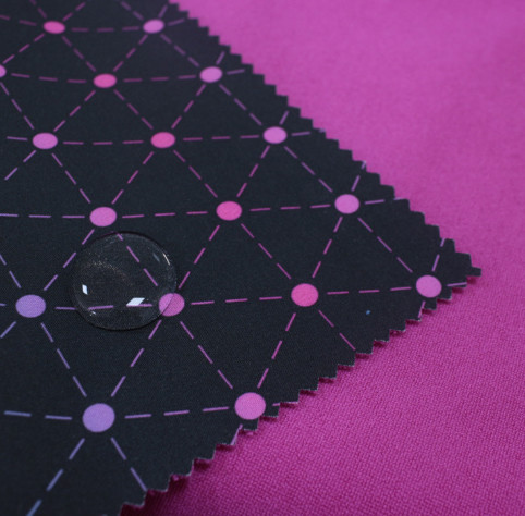 290 GSM 95% Polyester 5% Spandex Fabric Heat Transfer Printing 4-Way Stretch