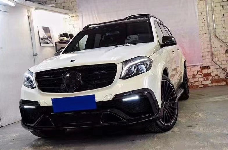 Carbon Fiber Body Kit for Bras Style GLS63 320 400 450 500 X166 Carbon Fiber Body Kit GLS63 Front Shovel Rear Diffuser