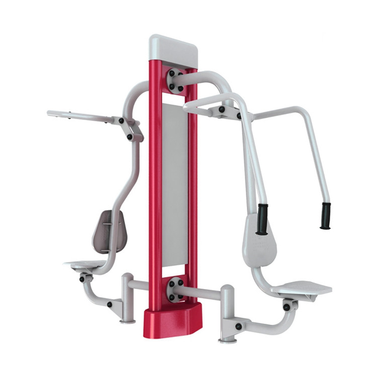 114mm Galvanized Steel Outdoor Gym Equipment For Physical Exercises