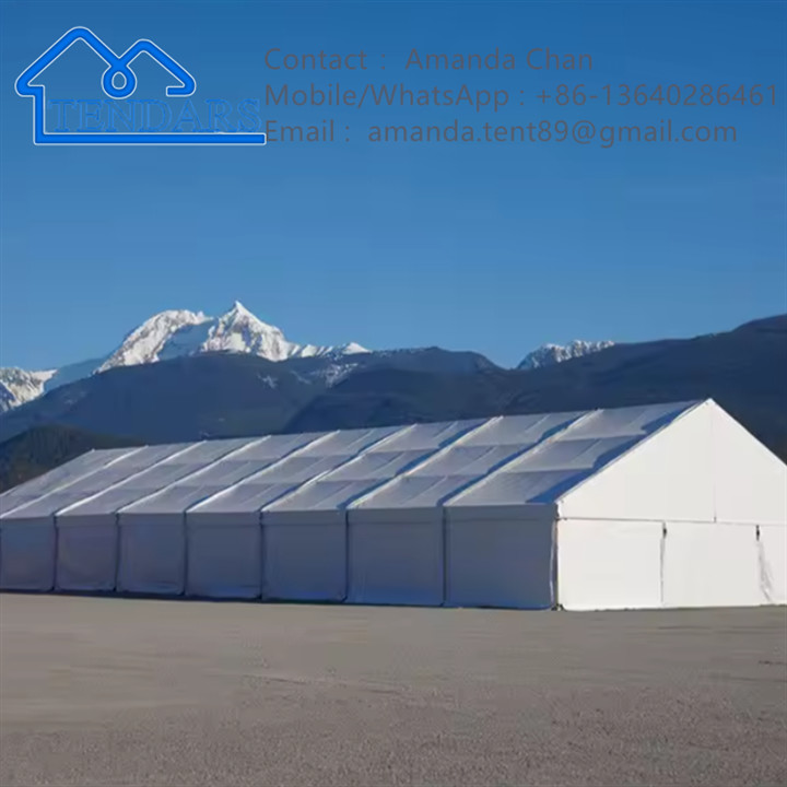 Custom Outdoor Large Capacity Aluminum Frame White Waterproof Wedding Tents
