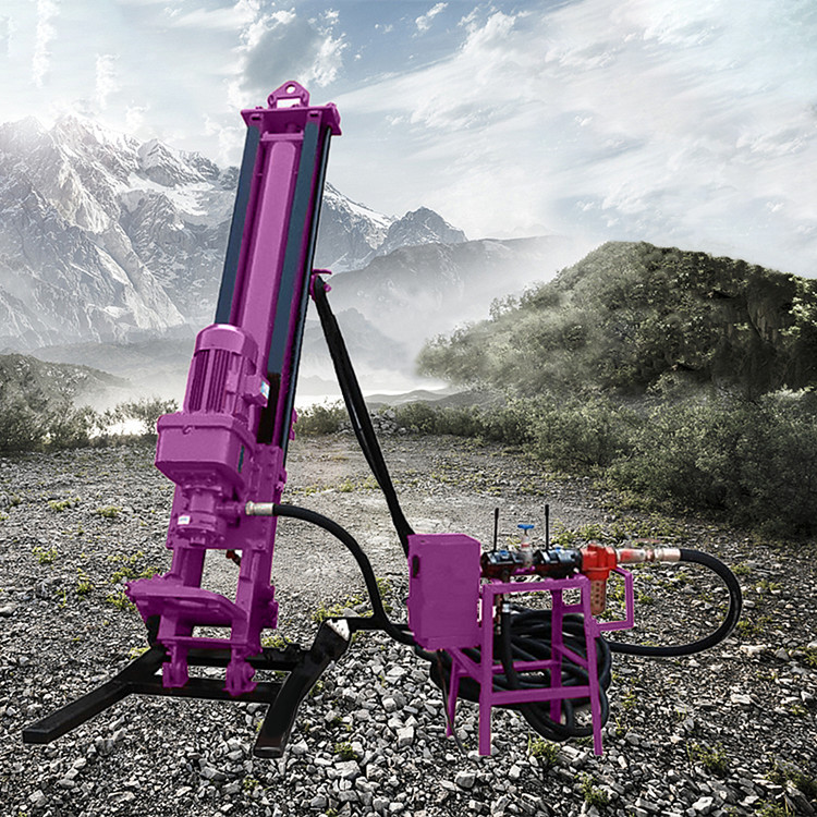 Hydraulic Drilling Rig Equipment Horizontal Directional Borehole Rock Drilling Rig