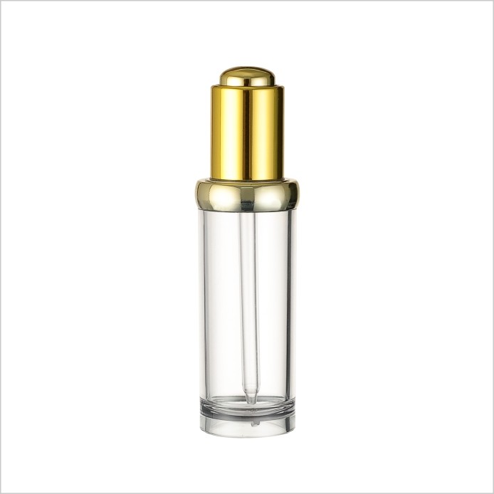 Thick Wall 20ml Plastic Dropper Bottles 30ml PETG Cylinder Dropper Bottle