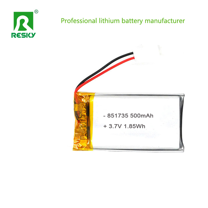 Digital Lithium polymer battery cell 304045 3.7V 500mAh Lipo Battery with PCB