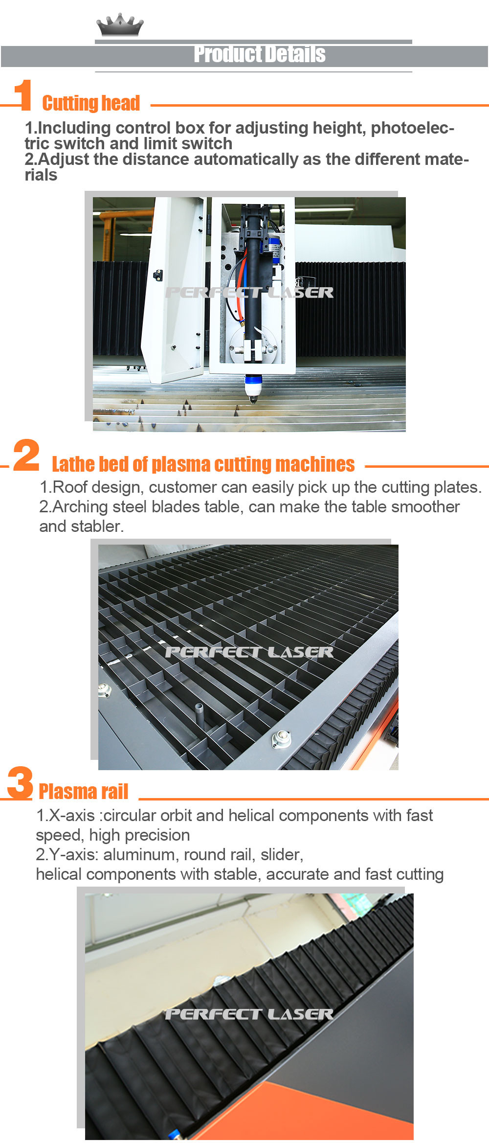 High Speed Plasma Cutting Machine Industrial Desktop CNC Plasma Cutter CE Approval