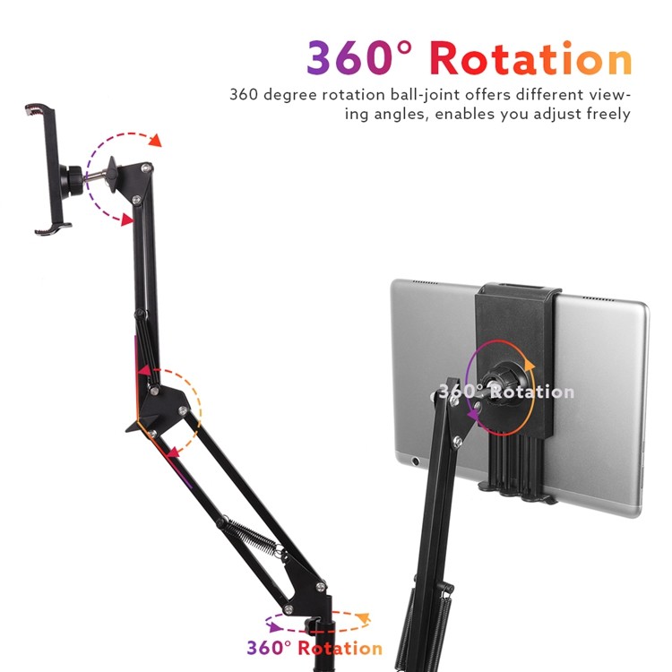 Watching TV 180cm 123cm Portable Tripod Stand For Phone