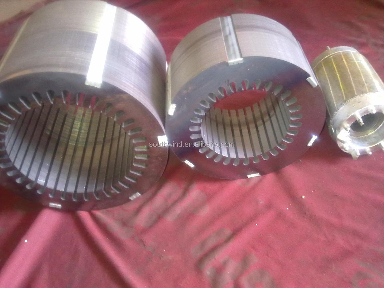 61.5*35.5*24Slots*0.2*12mm Stator Dimension Laminated Cores for Customizable Nanfeng Motor