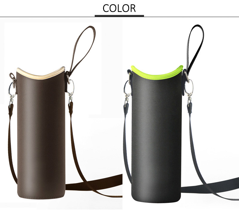 Portable Holder Strap Neoprene Cooler Insulated Bottle Sleeve
