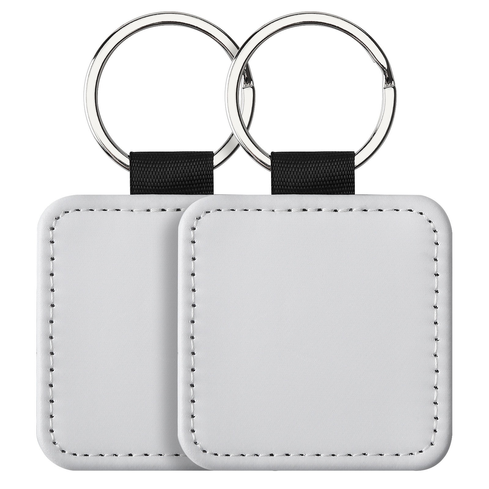 Printable Sublimation Leather Keychain Blanks With DIY Printing