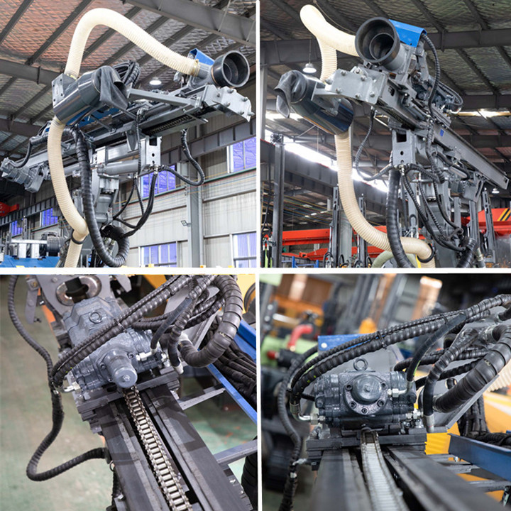 Crawler Borehole Drilling Rig Mining Machinery Hydraulic Top Hammer DTH Drilling Rig
