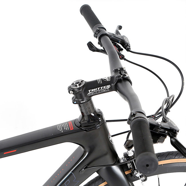 SRAM S700 22S Carbon Fiber Hybrid Bike 54cm Frame For Men And Women