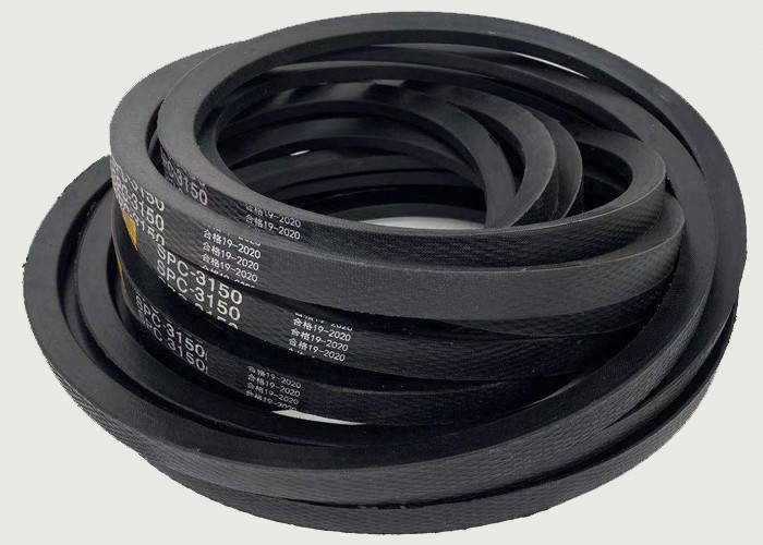 Length 380''-390'' SBR Vee Belt Drive Spc Black Color