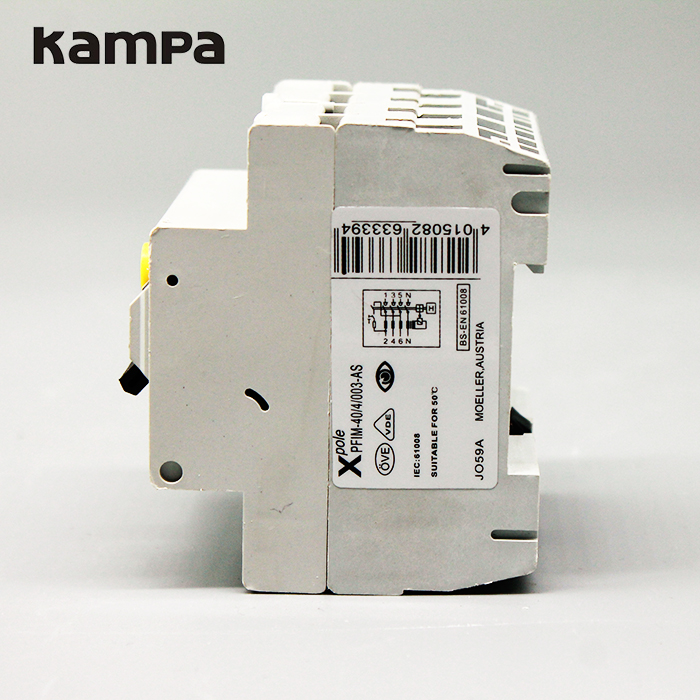 Residual Current Circuit Breaker Kampa F7 4P 40A Electromagnetic Type RCCB