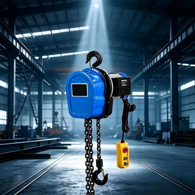 Quiet Operation Chain Electric Hoist DHS Lightweight Chain Hoist Customized