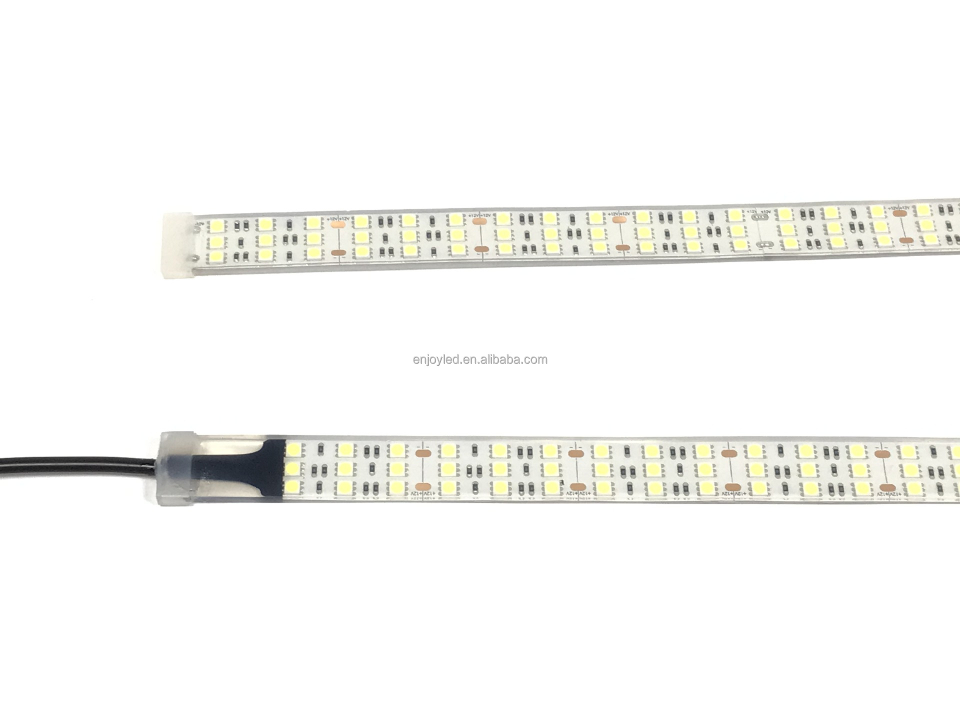 9000K 5050 12V Dimmable LED Strip Three Row 180 Lamps Led Tape