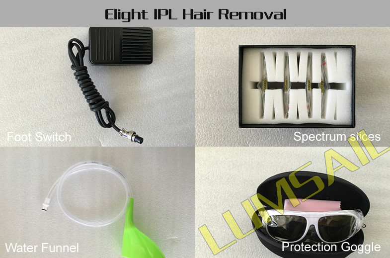 Xenon Flashlight IPL Permanent Hair Reduction Machine With 10.1 Inch Touch Screen