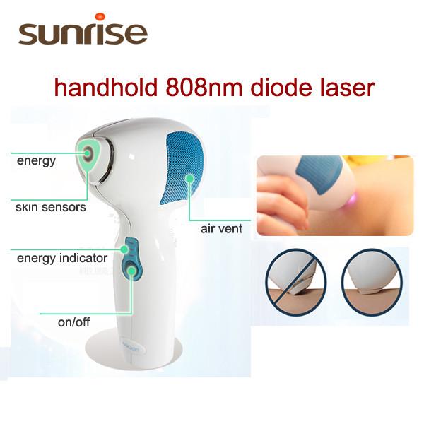 Small Diode 808nm Laser Remove Hair Machine / salon beauty equipment