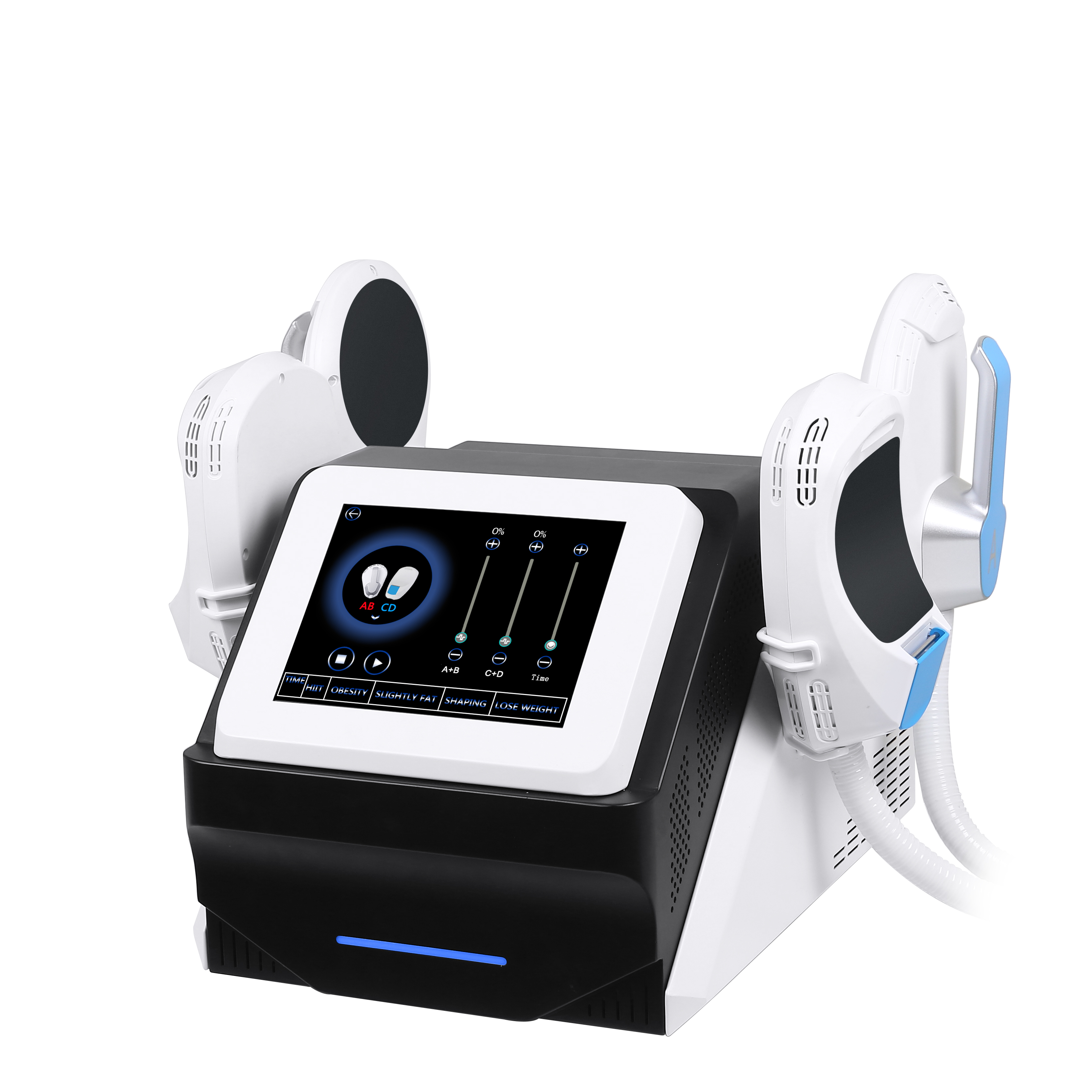 7 Tesla Sculpt Machine Portable Radio Frequency Body Sculpting Machine 4 Handles