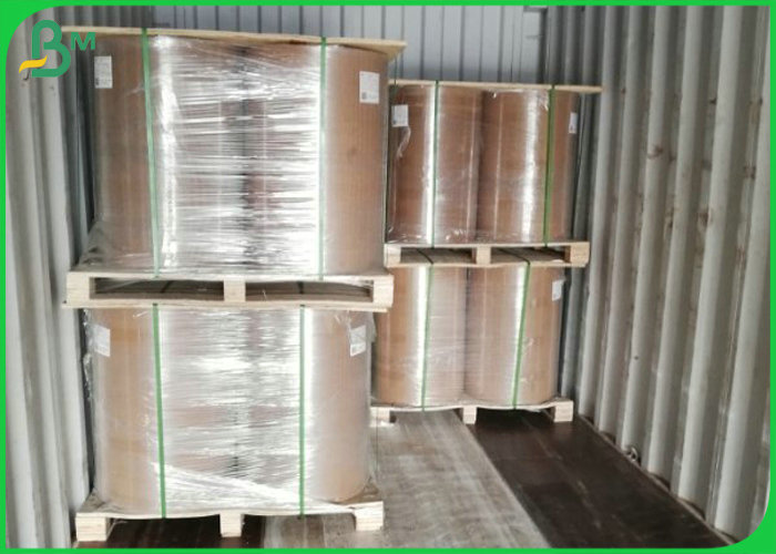 Strong Strength 120g Unbleached Test Liner Board For Packaging Boxes In Roll