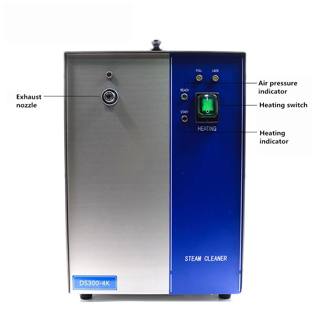 110V/220V Jewelry Cleaning Machines 4L 2200W Jewelry Steam Cleaner