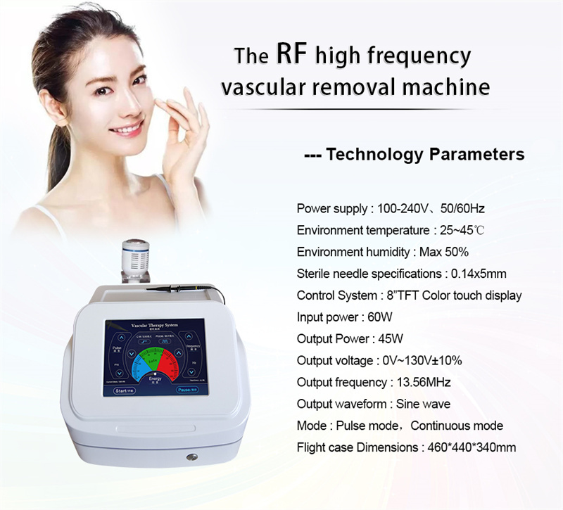 Vascular Spots Varicose Veins Removal Machine RF 980nm Diode Laser