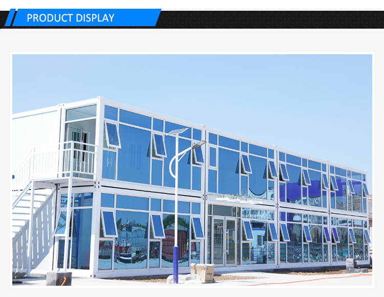 Zontop Prefab Container Low Cost 40ft/20ft Container Houses Guard House Modern Hotel Shop Office