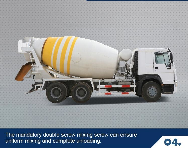Hydraulic Pump Used Concrete Mixer Truck , 8cbm 10cbm Used Cement Mixer Truck