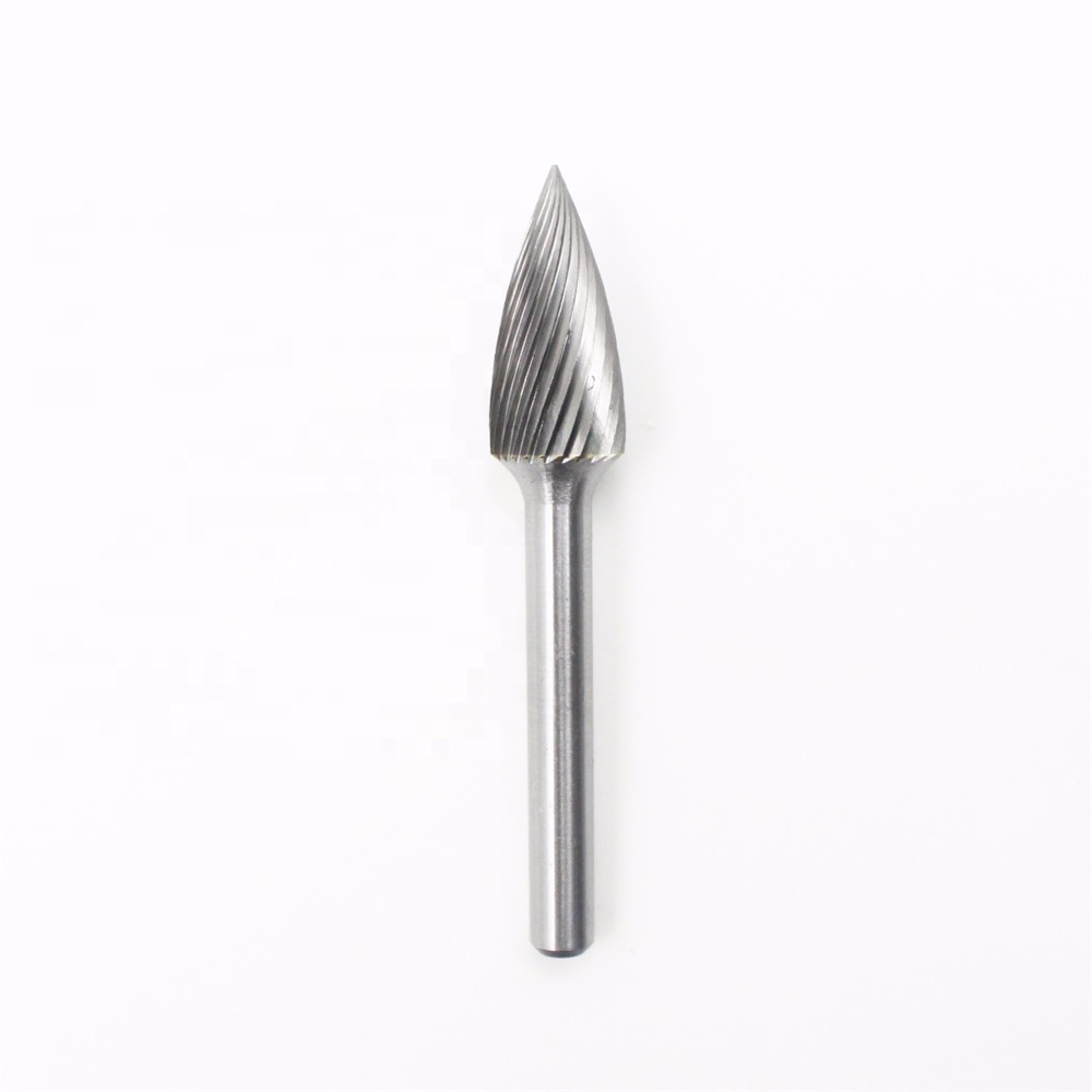 Professional 6mm Metal Removal Carbide Burrs Customized Size Impact Toughness