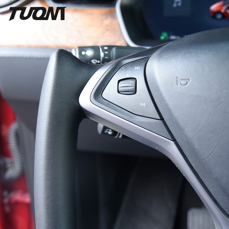 Plain Weave Black Tesla Carbon Fiber Steering Wheel Model 3 X Y S