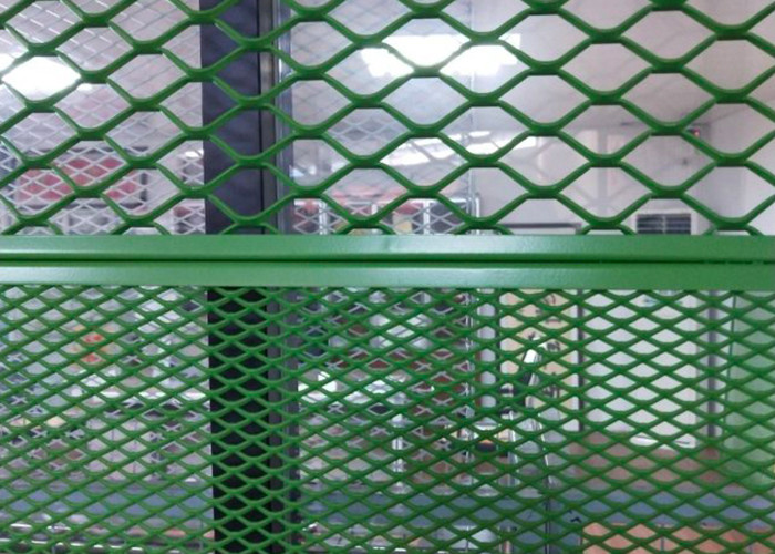 8x12mm Diamond Hole Galvanized Expanded Wire Mesh 0.5mm Thickness