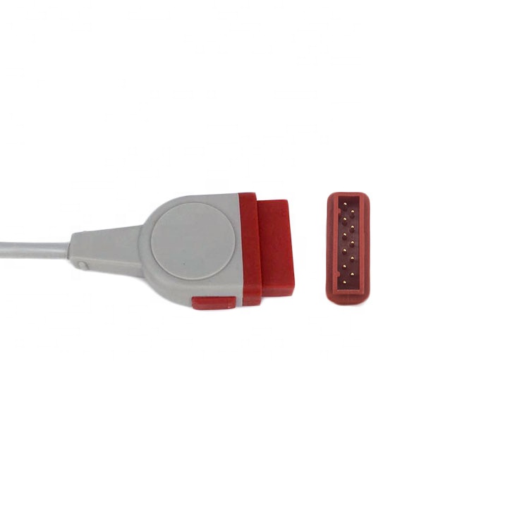 Dual IBP adapter Cable Compatible For GE Marquette Monitor to Edwards Transducer