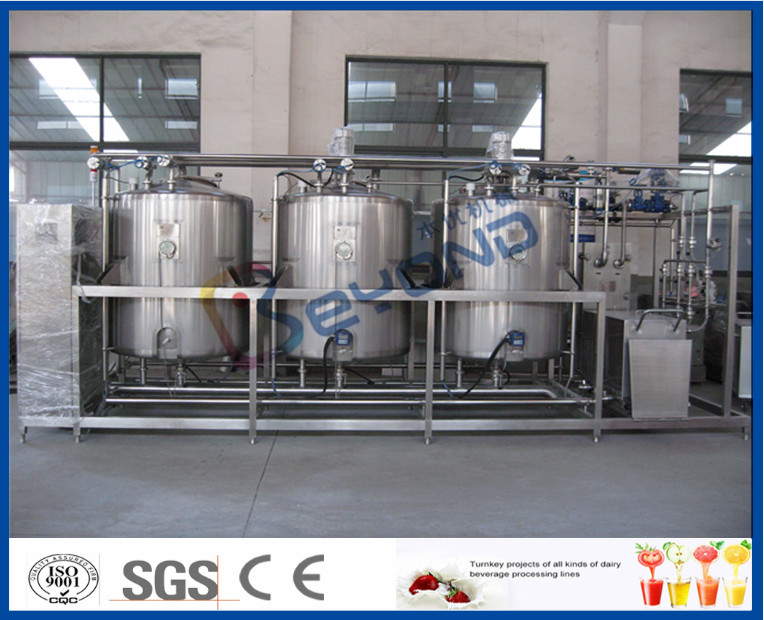 500L/800L/1000LPH Small Conjunct Type Cleaning In Place machine/CIP Cleaning System for equipment washing