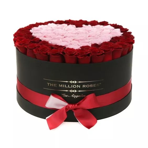 Round cardboard box popular kraft paper flower box with drawer