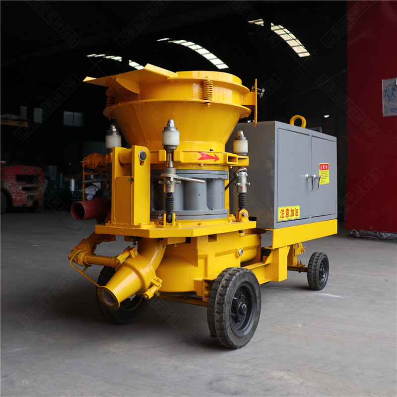 Mini Shotcrete Machine Concrete Spraying Machine 6m3/h Productivity