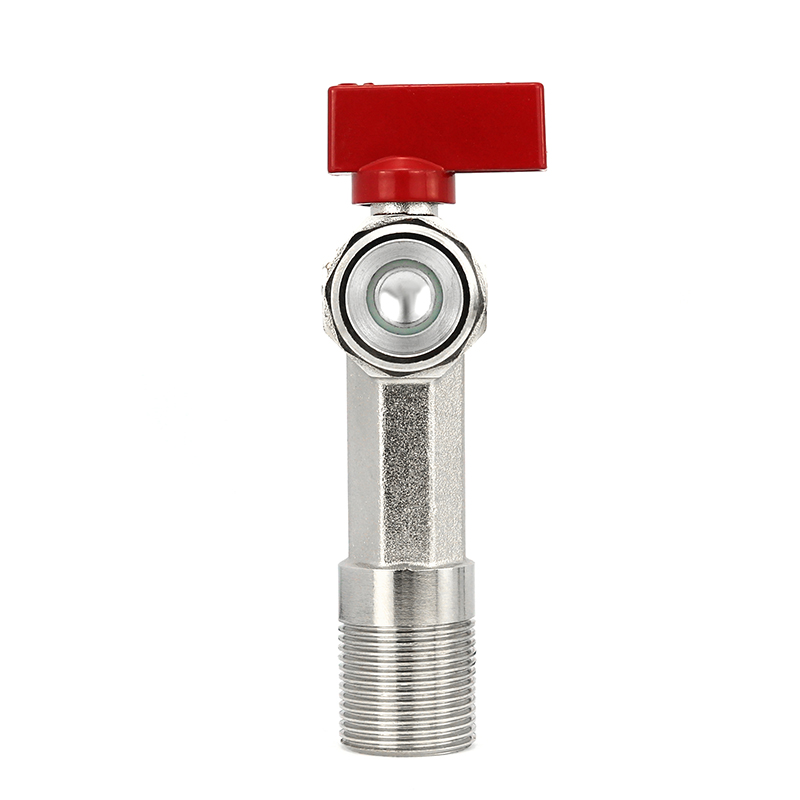 NPT / BSP Thread 2 Way Angle Valve Brass Material Forged Technics